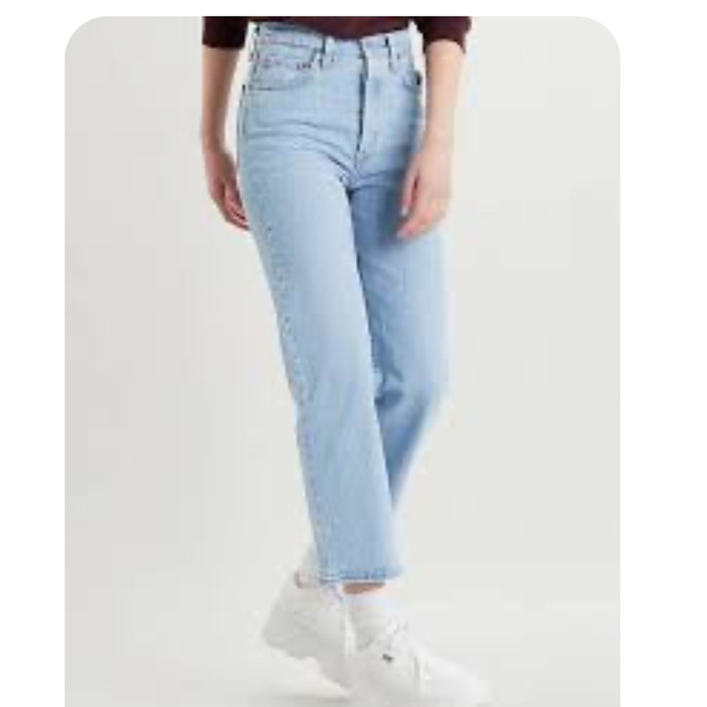 Levi's Light Blue Straight Leg Women's Jeans